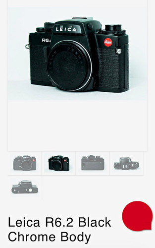 Leica black 35mm manual - r6.2,