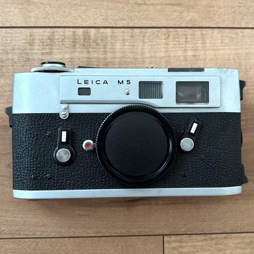 Leica silver chrome body m - leica,