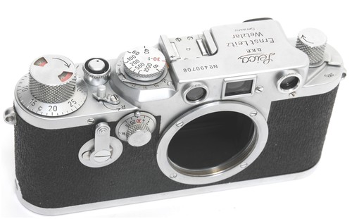 Leica iiic camera - camera, body