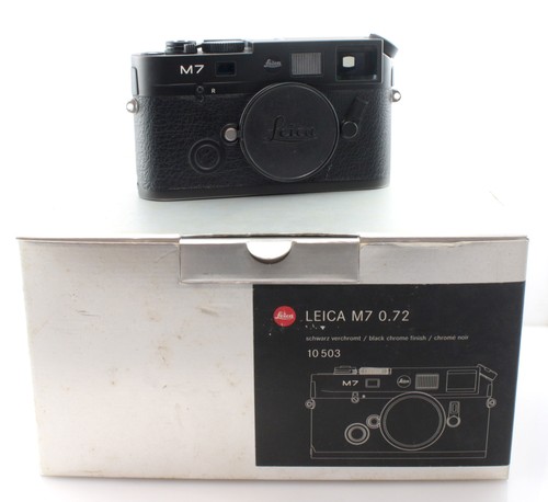 Boxed leica black 35mm - boxed,